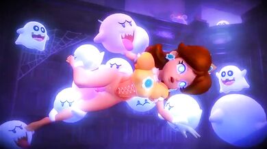 Daisy's Haunted Adventure: A 3D Model Porn Parody
