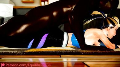 Black Dick Slammed Deep into K/DA Akali's Wet Pussy [Equilibrium3D]
