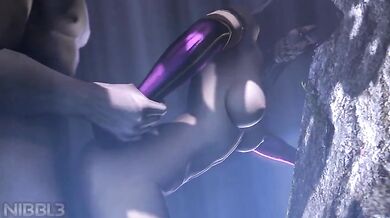 Mileenas Dominant Booty: A Throne Room Ass-Fucking
