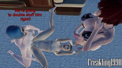 Double Dildo Driller: Bonus Scene with Mommy and Baby Brother, Part 2