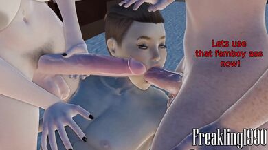 Double Dildo Driller: Bonus Scene with Mommy and Baby Brother, Part 2