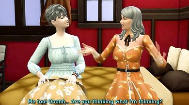 The Black Sheep's Incestuous Orgy with his Family in Sims 4