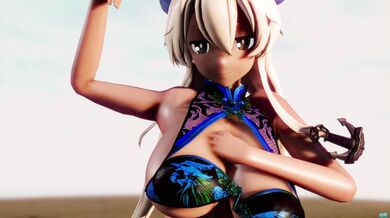 Shimakaze Gets Wiggly and Naughty in 'D' Version of Adult MMD Video