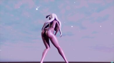 Shimakaze Gets Wiggly and Naughty in 'D' Version of Adult MMD Video