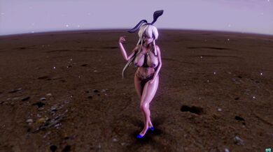 Shimakaze Gets Wiggly and Naughty in 'D' Version of Adult MMD Video