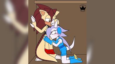 Gaping Sash Lilac Gets Deep Throated by i69himdaily