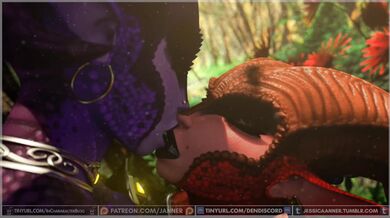 Horny Futanari Succubus' Hot Molten Love in 4K Ultra HD