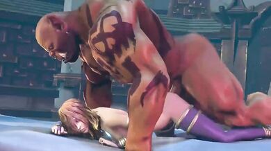 Jaina Proudmoore Taken by Garrosh's Beastly Cock