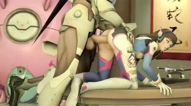 Genji's Nasty Anal Adventure with D.Va - A Sweet and Saucy Ride