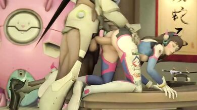 Genji's Nasty Anal Adventure with D.Va - A Sweet and Saucy Ride
