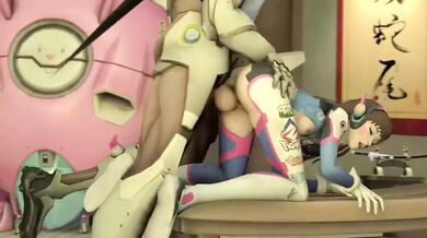 Genji's Nasty Anal Adventure with D.Va - A Sweet and Saucy Ride