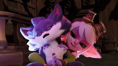 Tristana's Anal Sex Adventure with Rumble: A XXX Animation