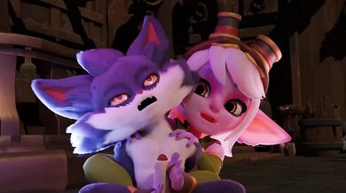 Tristana's Anal Sex Adventure with Rumble: A XXX Animation