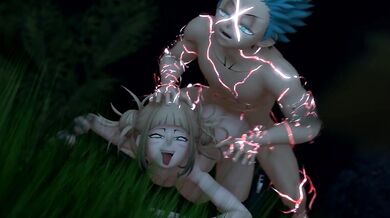 The titanic orgy of Deku and his One-for-All powered Marco!