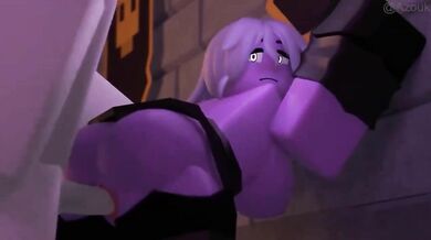 Slutty Roblox Chick Gets DP'd in a Dark Alley by Two Horny Dudes (Azoukl)