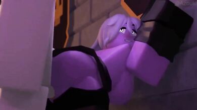 Slutty Roblox Chick Gets DP'd in a Dark Alley by Two Horny Dudes (Azoukl)