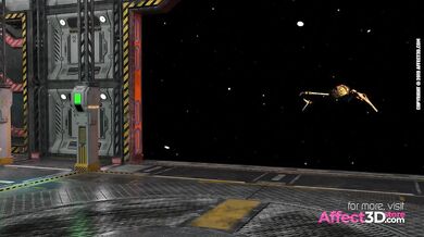 Futanari Space Encounter: Rendezvous at Beta Cebturi 2 in 3D Porn Animation from Wye4X