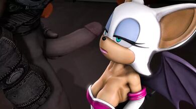 Dick on Rouge's Cheek [RougeNine]