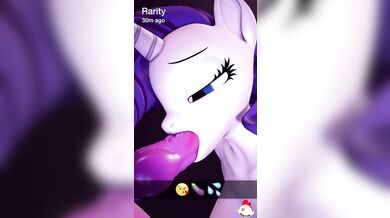 Big Dick For The Rare Unicorn Slut - Rarity's Snapchat Erotica #2