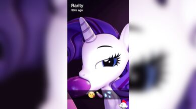 Big Dick For The Rare Unicorn Slut - Rarity's Snapchat Erotica #2