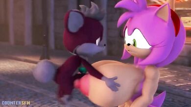 Sexy blonde gets her small tits fucked by a huge dick