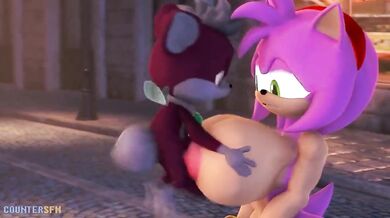 Sexy blonde gets her small tits fucked by a huge dick