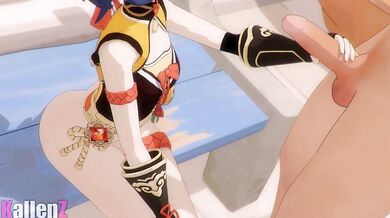 Mia Khalifas 25th Birthday Surprise from Her Boyfriend - A XXX Parody of Genshin Impact!