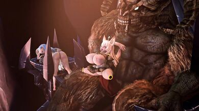 Elin Transformed into a Cum Receptacle [Eshu-chan]