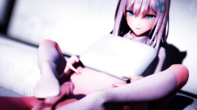 Slimy Handjob for Fleshy Nipples (Mozuku)