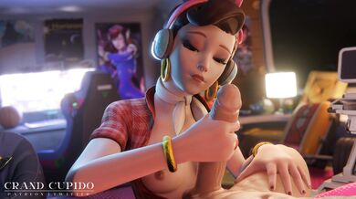 Dva Enjoying Big Dick Overwatch 2