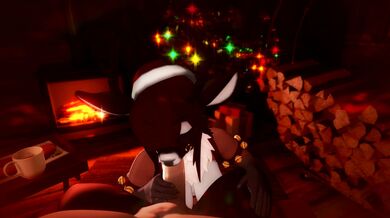 Santas Noelle and her Best Christmas Ever with Kabangehs Blowjob