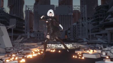 Totally Exposed: 2B's Wildest Sex Scene with a Lustful Canine