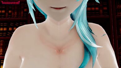 Anal Masturbation Addiction - NyatouMMD's Eula Explores her Backdoor Desires