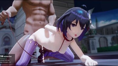 Watch as the beautiful and seductive Seele gets pounded doggy style in this intense AKT scene!