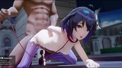 Watch as the beautiful and seductive Seele gets pounded doggy style in this intense AKT scene!