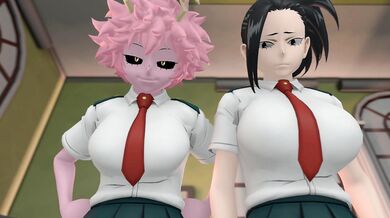 Busty secretary takes on her bosses in a fuck fest on the beach