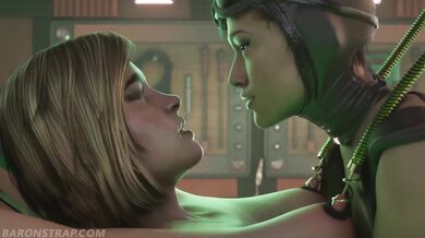 Bondage Playtime with Powergirl and Catwoman's Kinky Antics