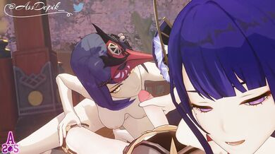 Tentacles of the Demon Lord Ravage the Innocent Maiden's Virgin Pussy