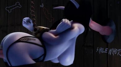 Gloryholes of Warcraft: Void Elf Edition