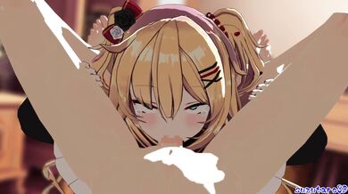 Deep Throat - Akai Haato [Suzutaro3D]