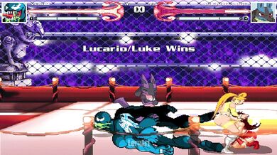 Lustful Encounter Between Venom and Lucario in MUGEN 2!