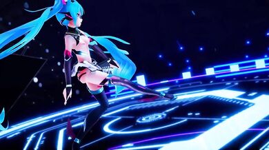 Miku the Vocaloid Brain Revolution Girl, the perfect vocal synthesizer!