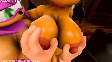 Furry Fiesta: Amy & Rouge's POV Threesome Debauchery in 'Mobian Fever Part 1'