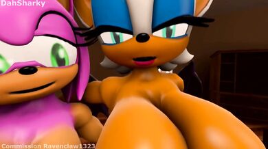 Furry Fiesta: Amy & Rouge's POV Threesome Debauchery in 'Mobian Fever Part 1'
