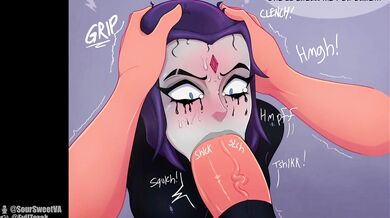 Tammaranean Sex Fiesta: Ravishing Raven and Sizzling Starfire's Futanari Frolic