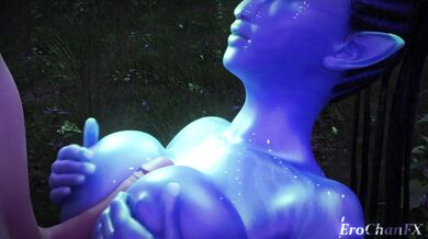 Tribal Titty Fucking in Pandora: An Avatar Na'vi Handjob Adventure [NSFW]
