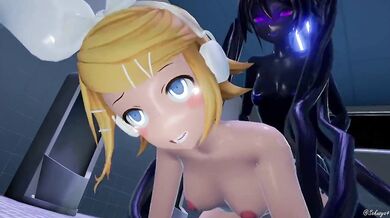 The Futanari Transformation Fantasy of Sakusya4