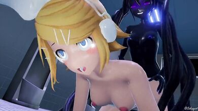 The Futanari Transformation Fantasy of Sakusya4