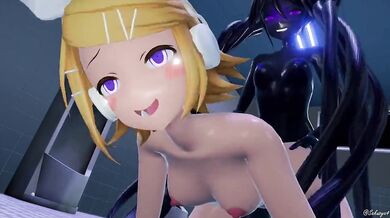 The Futanari Transformation Fantasy of Sakusya4