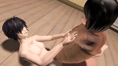 Massive Transformation Cumming from Pamperpanzer's Cock Stroke